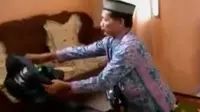 Bardi dan Rumiyati sang istri, akan menunaikan ibadah haji pada September mendatang.