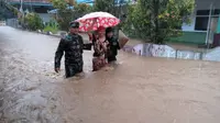 Pasca Terjangan Tsunami, Pandeglang Direndam Banjir 1,5 Meter