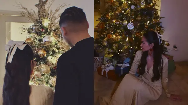 Artis Rayakan Natal 2023 Bareng Pacar
