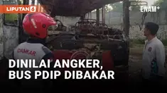 Bus PDIP Dibakar Bocah, Alasannya Angker