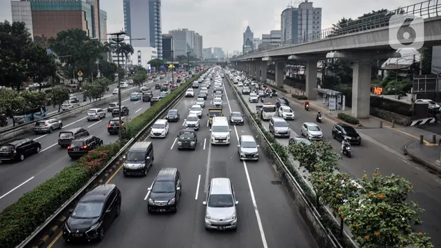 FOTO: Sistem Ganjil Genap Jakarta Ditiadakan saat Libur Lebaran