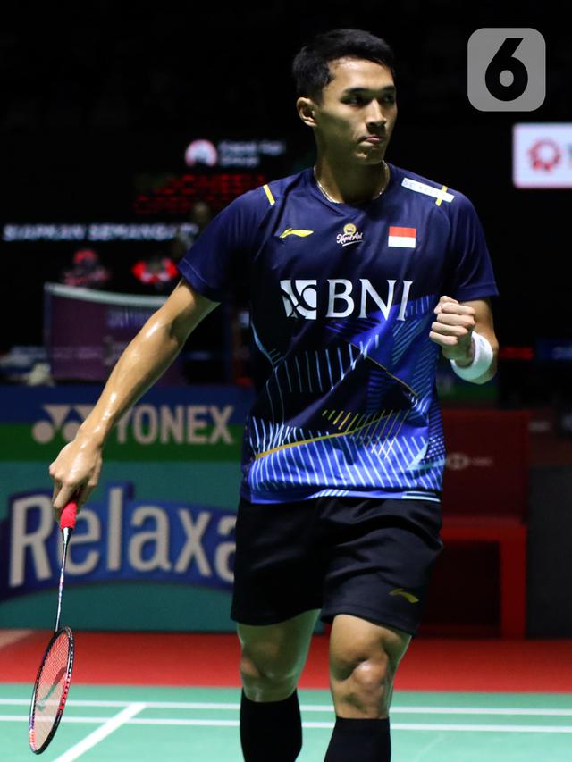 Jonatan Christie di Indonesia Open 2023