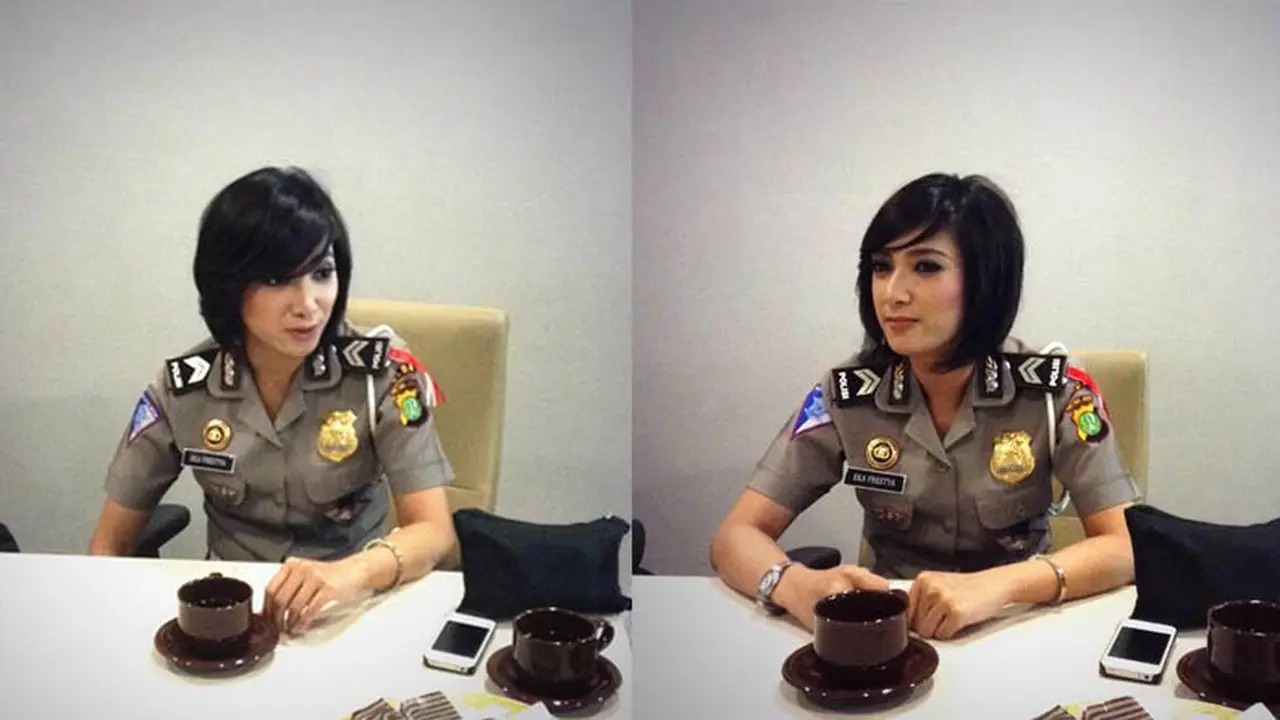 Briptu Eka Frestya: Teh Hangat Wajib Ada Saat Siaran 