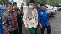Zulkifli Hasan, Ketua Umum PAN Saat Menghadiri Acara Maulid Nabi Di Kota Serang, Banten. (Selasa,10/11/2020). (Yandhi Deslatama/Liputan6.com)