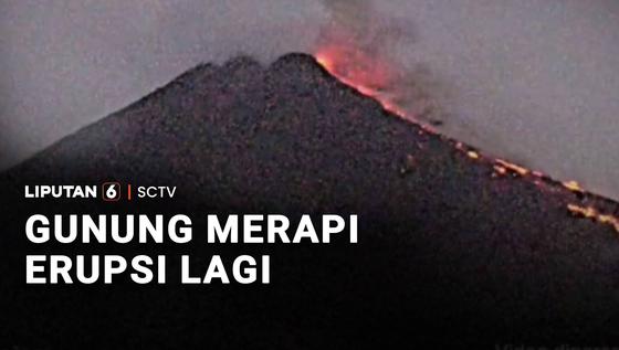 Gunung Merapi Erupsi Lagi