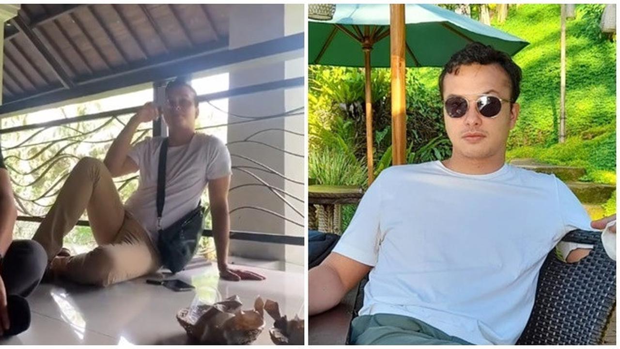 6 Potret Nicholas Saputra ketika Nongkrong, Video Duduk Ngemper Sambil Merokok Viral