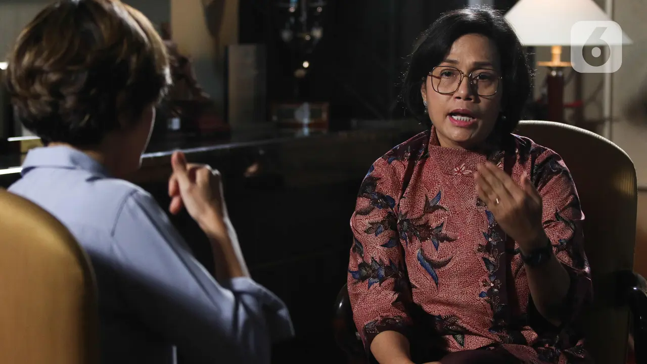 Menteri keuangan Sri Mulyani