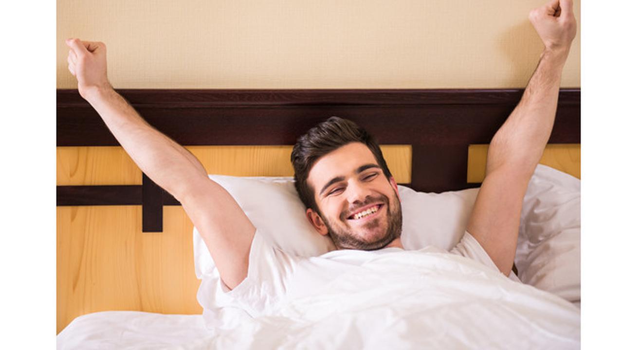 Ilustrasi bangun tidur