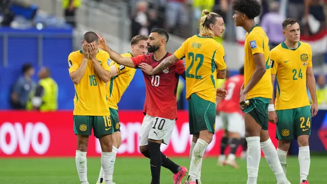 Timnas Australia vs Mesir