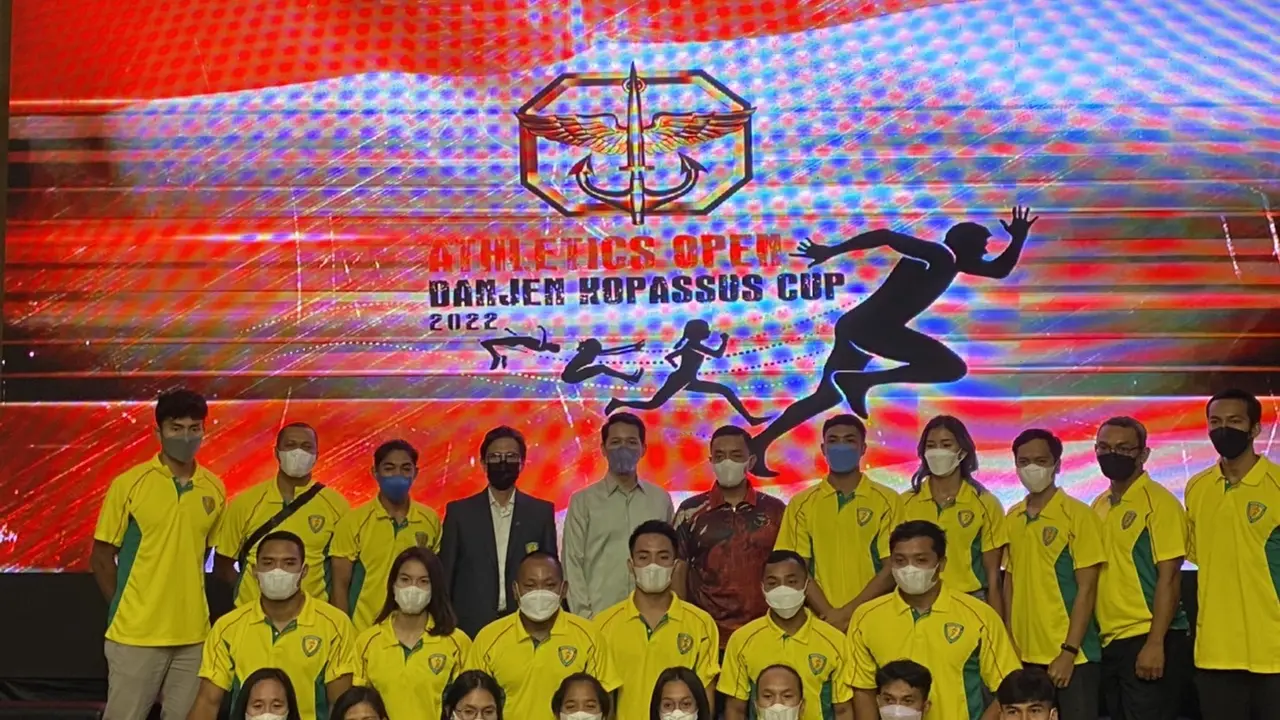 Peresmian Acara Athletics Open Danjen Kopassus Cup 2022