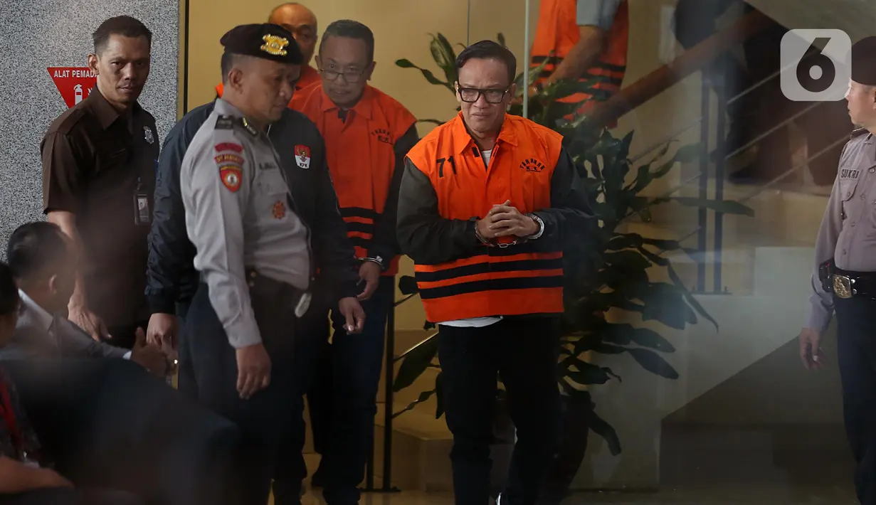 KPK resmi menahan Wakil Menteri Ketenagakerjaan (Wamenaker) Immanuel Ebenezer atau Noel. (Liputan6.com/Helmi Fithriansyah)