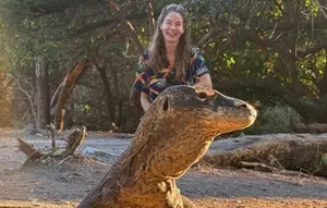 Penasaran dengan Komodo, Michelle Monaghan Rela Kembali Liburan ke Indonesia