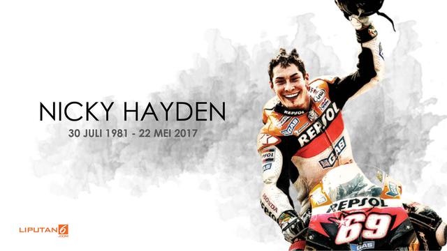 Nomor Milik Nicky Hayden Bakal Dipensiunkan Di Motogp As Motogp Bola Com