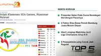 Sengitnya SEA Games 2013 dan Liga Champions Paling Sita Perhatian