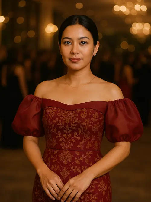 dress batik pesta elegan Rekomendasi 6 Dress Batik Pesta Elegan untuk Wanita, Buat Penampilanmu Jadi  Memukau!