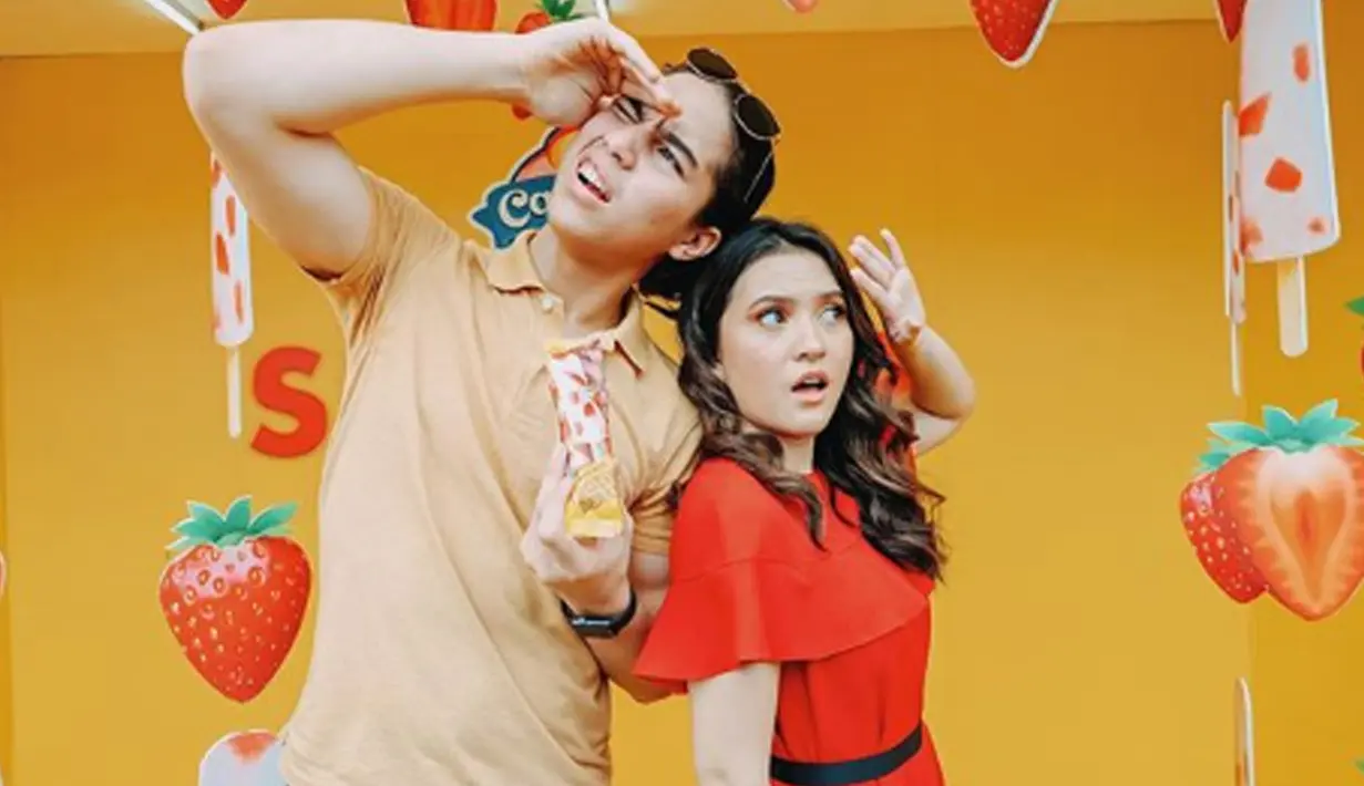El dan Marsha menjalin hubungan sejak Agustus 2014. (Liputan6.com/IG/elelrumi)