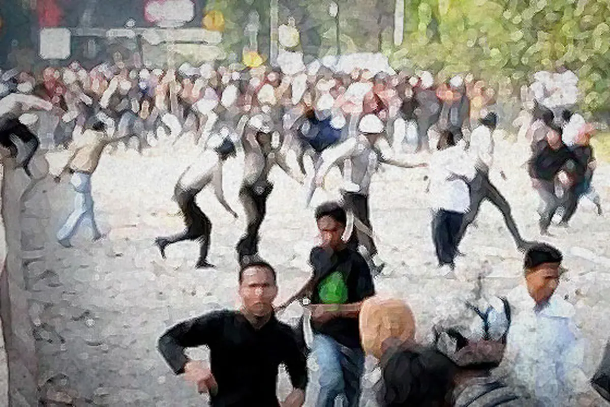 Tawuran (Liputan6.com/M.Iqbal)