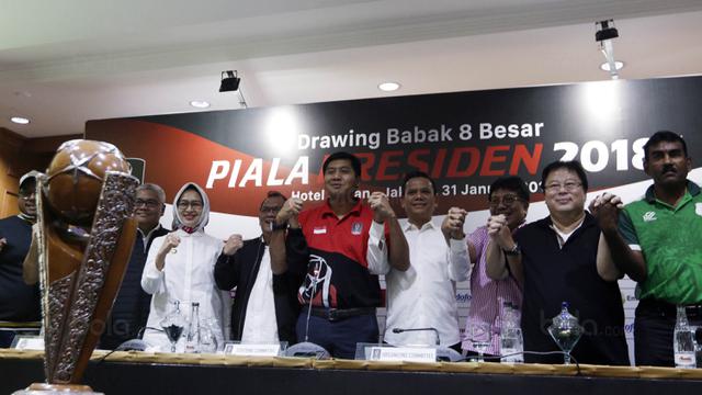 Drawing babak 8 besar Piala Presiden 2018