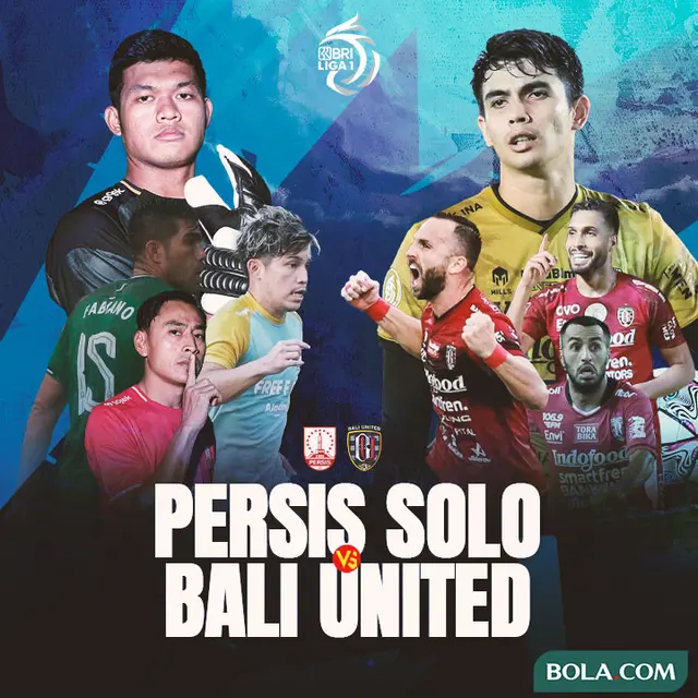 Liga 1 - Duel Antarlini - Persis Solo Vs Bali United