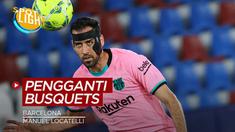 Berita video spotlight tentang pemain yang cocok untuk menggantikan posisi Sergio Busquets di Barcelona.