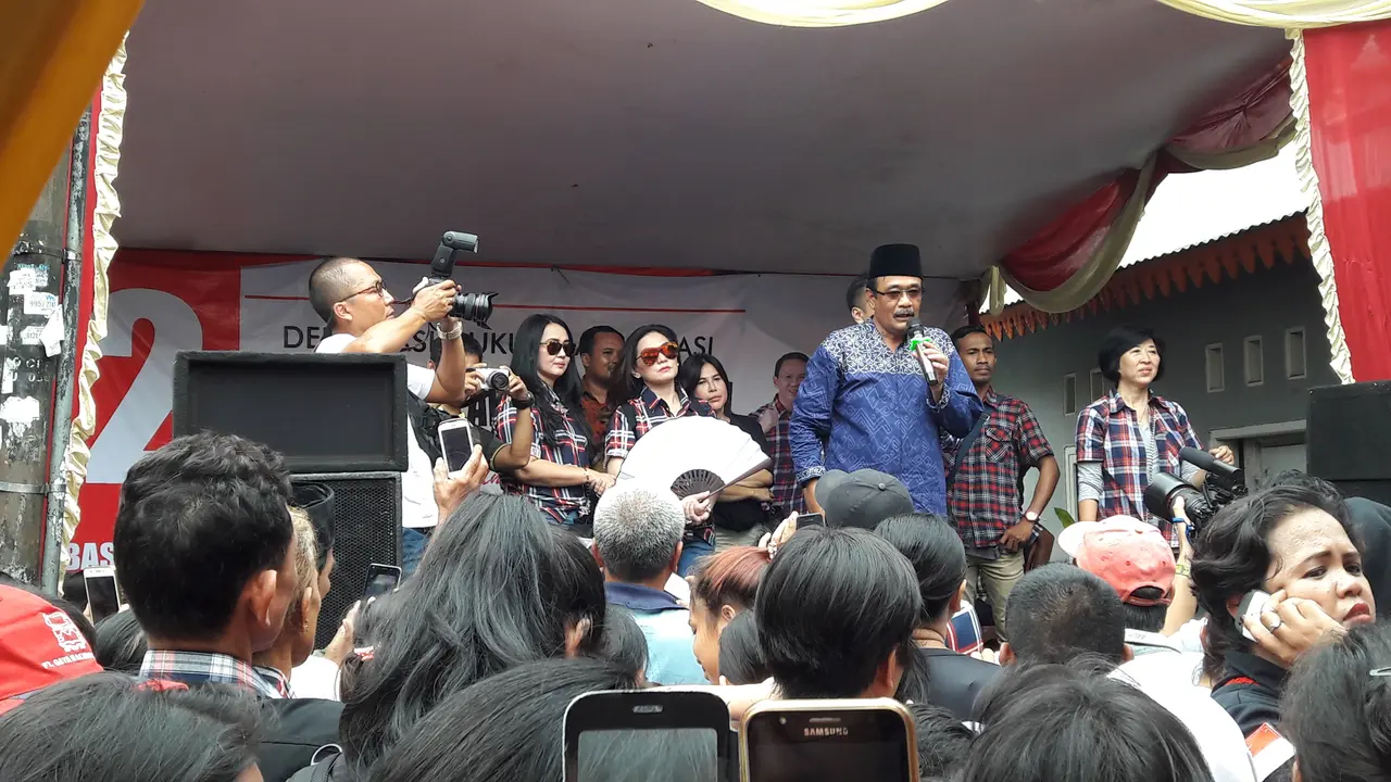 Relawan Agus-Sylvi Deklarasikan Dukungan Untuk Ahok-Djarot