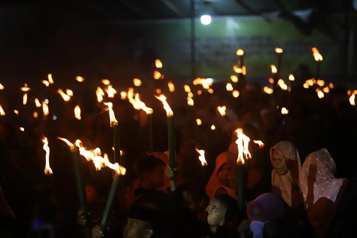 Pawai Obor Bone Bolango
