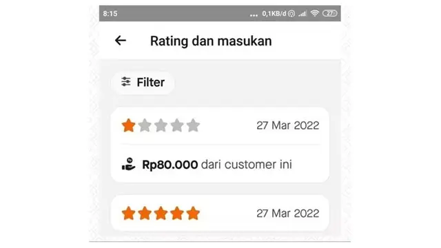 8 Potret Ulasan Penumpang Naik Ojek Online Ini Bikin Tepuk Jidat