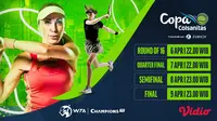 Saksikan Live Streaming WTA Copa Colsanitas 2023 di Vidio, 6 sampai 9 April