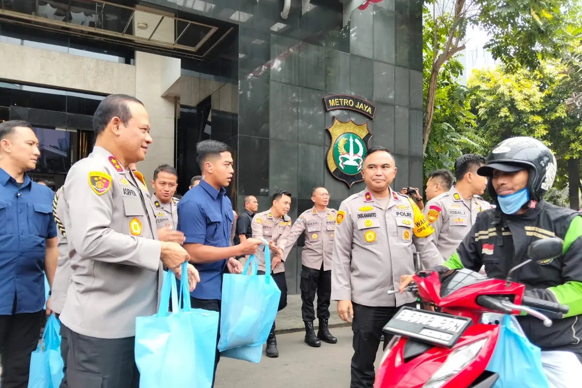 Kapolda Metro Gandeng Driver Ojol Bantu Jaga Jakarta