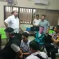Dua terduga teroris asal Pekanbaru Riau yang ditangkap anggota Densus 88 dan Polda Sumsel ( Liputan6.com / ist -  Nefri Inge)