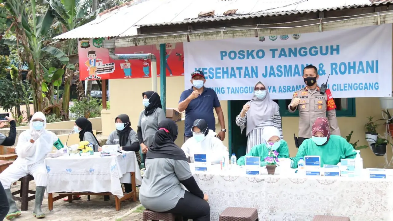 Kampung Tangguh di Serpong Tangsel Berhasil Tekan Penyebaran Covid-19