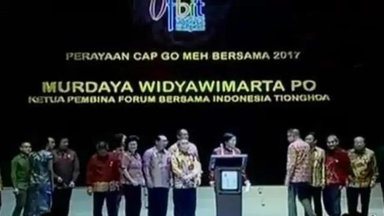 Forum Bersama Tionghoa Gelar Cap Gomeh di JIexpo Kemayoran