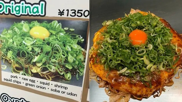 7 Potret Makanan di Buku Menu Vs Realita Ini Sesuai Ekspektasi, Tak Bikin Kecewa