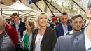 <p>Sosok Marine Le Pen jadi pembicaraan hangat. Ia adalah salah satu Calon Presiden Prancis sayap kanan yang berencana melarang pemakaian hijab jika ia terpilih memenangkan pilpres. </p>
<p>(Foto: Instagram/ Marine_Lepen)</p>