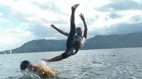Sapa Pagi dengan Bebaskan Penat di Pulau Dutungan