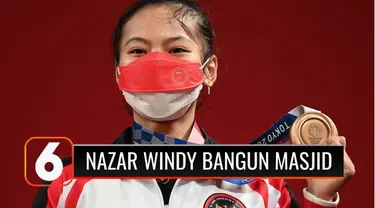 Rasa bahagia dan bangga turut dirasakan kedua orang tua Windy Cantika Aisyah. Kepada sang ibu, sebelum bertanding, Windy sempat bernazar ingin membangun masjid jika berhasil meraih medali olimpiade di Tokyo, Jepang.