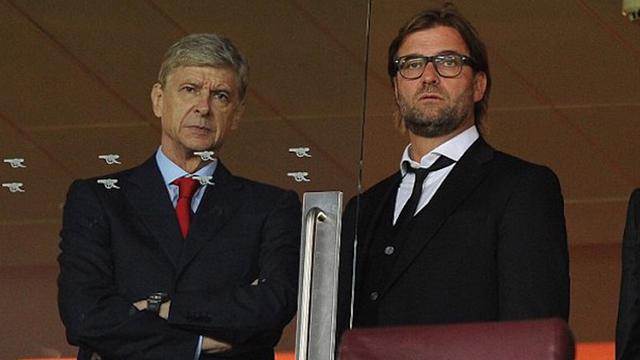 Arsene Wenger dan Juergen Klopp