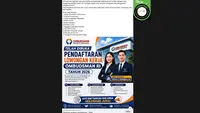 Cek Fakta: Tidak Benar Link Pendaftaran Lowongan Kerja Ombudsman 2026