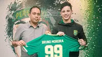 Liga 1: Momen Kocak Perkenalan Bruno Moreira di Persebaya, Tertawa Bersama Gara-gara Bahasa Inggris