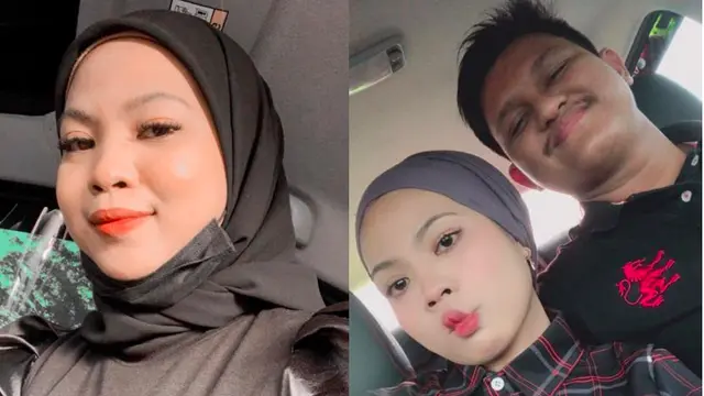Intan dan calon suaminya.