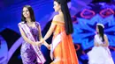 Selain menyandang status Miss Celebrity 2016, Jasi Michelle Tumbel juga berhak mendapat uang tunai sebesar 50 juta rupiah. Ia siap menjaga nama baik gelar tersebut dan mendapat kontrak eksklusif dari SCTV. (Adrian Putra/Bintang.com)