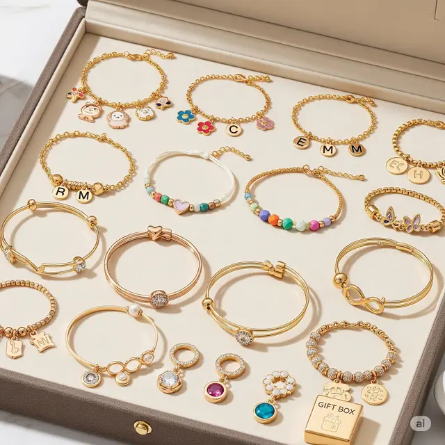 Model Gelang Emas Lucu Terbaru 2025. Foto: Gemini