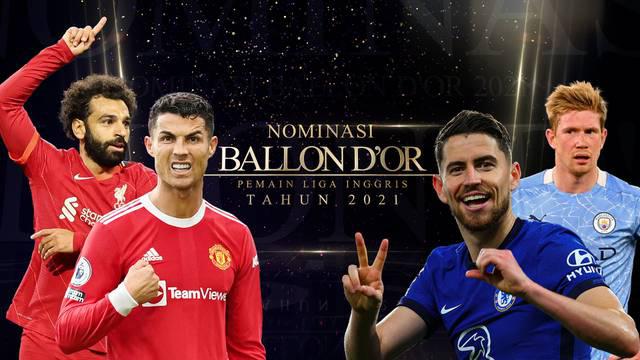 Berita Video, Berikut Nominasi Ballon d'Or dari Liga Inggris, Cristiano Ronaldo dan Jorginho Favorit