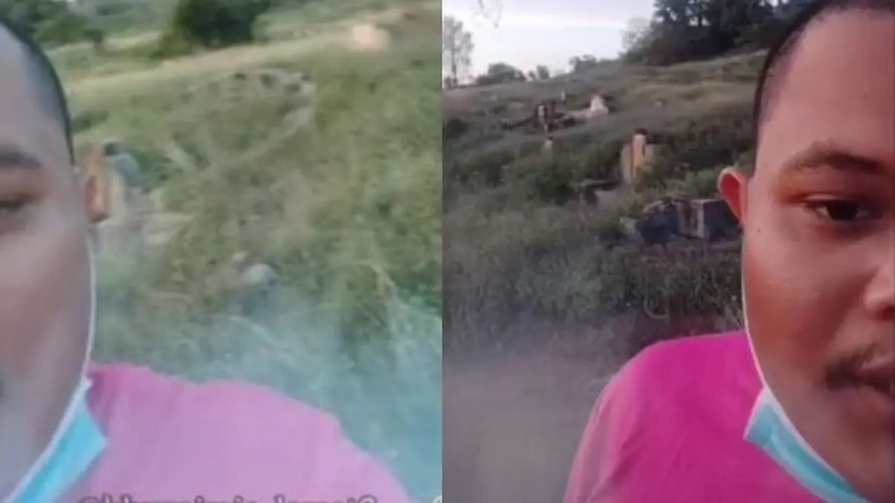 Viral, Ojek Online Ini Tak Sadar Sejam Hanya Keliling di Kuburan China