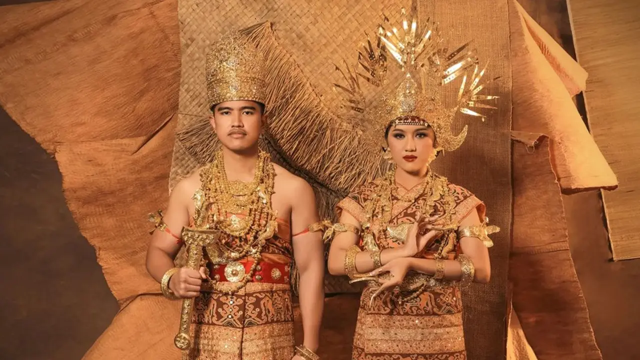 Potret Prewedding Kaesang Pangarep dan Erina Gudono Pakai Baju Adat Lampung, Menawan