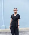 Meskipun artis belia, Elizabeth Agatha Pricilla tak mau kalah tampil fashionable di segala acara yang akan dibintangi nya. (via instagram/@agthpricilla)