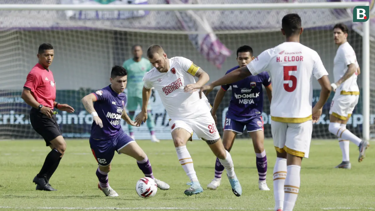 Shopee Liga 1 : Persita Tangerang Vs PSM Makassar
