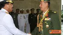 Citizen6, Cilangkap: Kunjungan ini sekaligus sebagai penyematan  Bintang Kartika Eka Pakci Utama kepada Panglima Tentera Darat Diraja Brunei Brigjen Dato Haji Yussof Bin Haji Abdul Rahman di Mabes TNI, Cilangkap, Jaktim. (Pengirim: Badarudin Bakri)