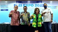 Konferensi pers&nbsp;FLEI Expo 2022 secara hybrid, 25 Mei 2022. (dok. tangkapan layar Zoom)