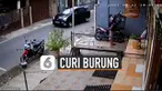 Detik-detik aksi pria mencuri itu terekam kamera CCTV.